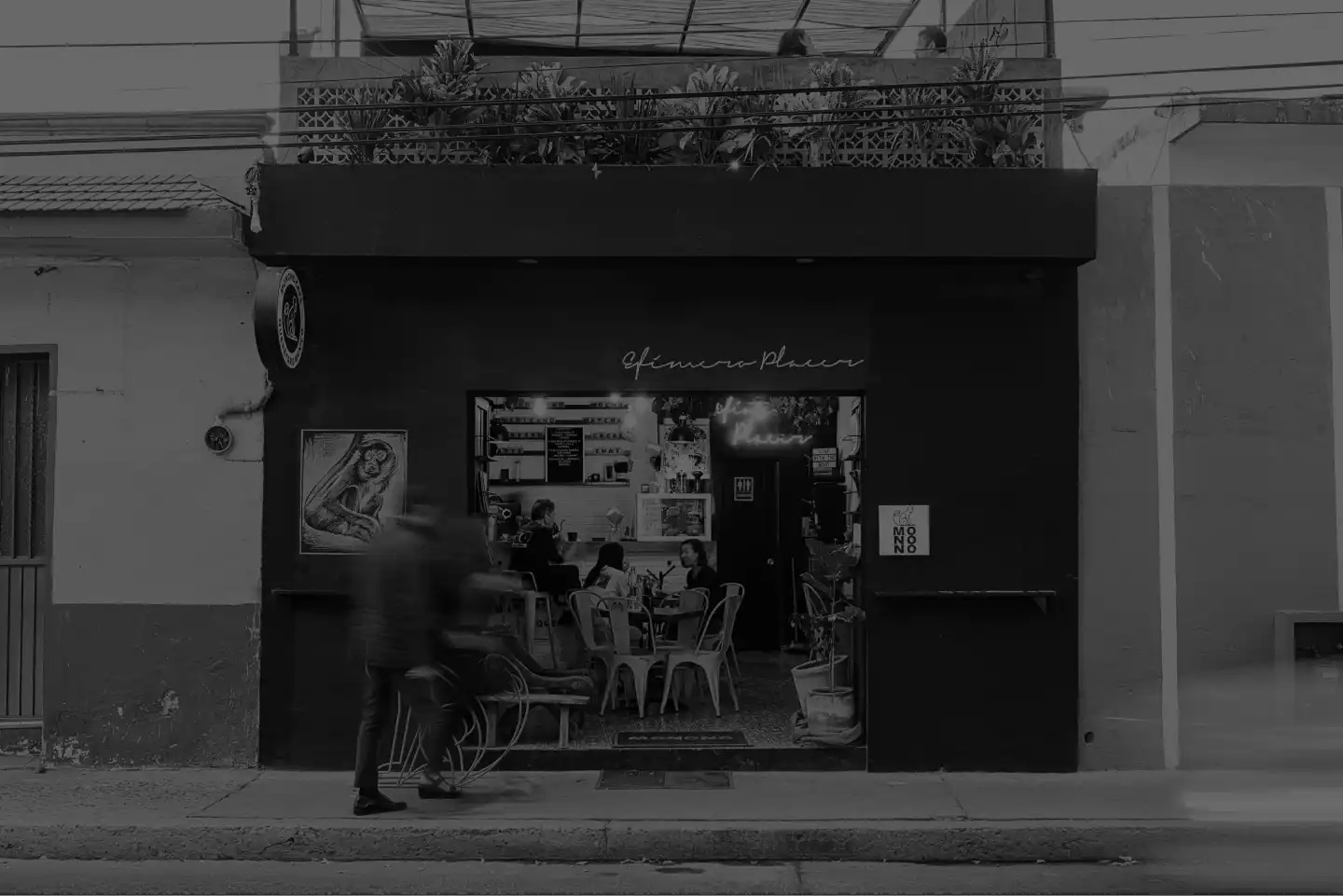 Café de especialidad en Querétaro - Fachada Monono Coffee Centro y Cimatario